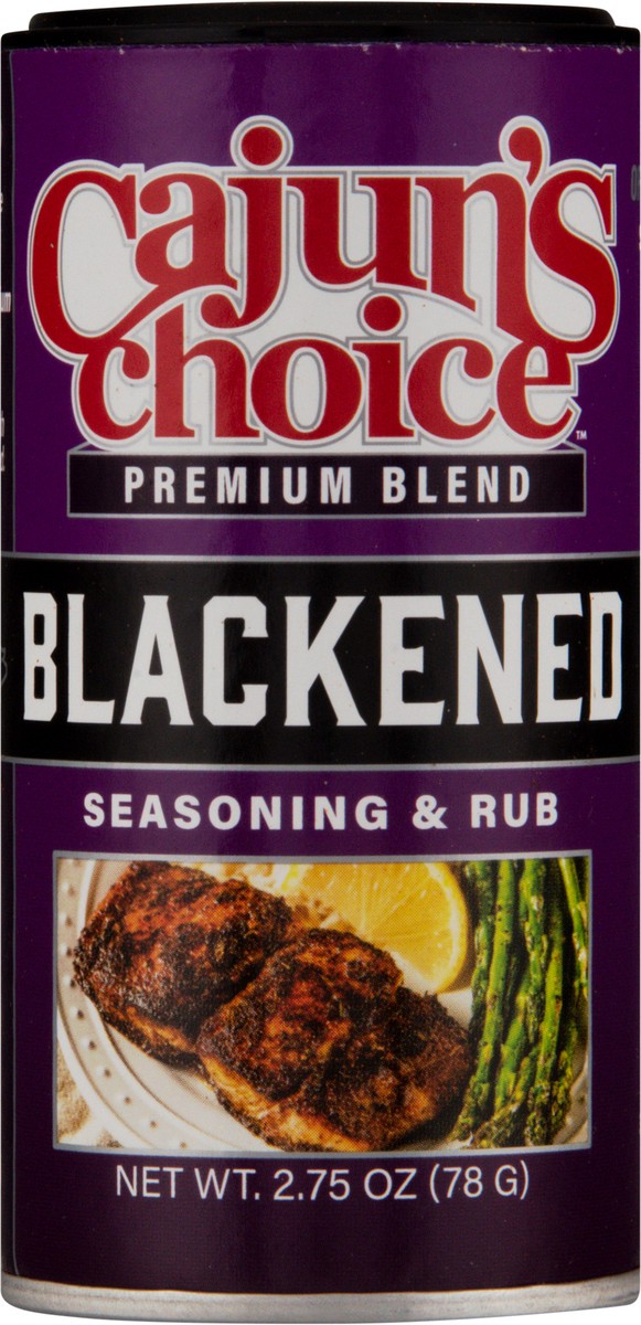 slide 6 of 9, Cajun's Choice Premium Blend Blackened Seasoning & Rub 2.75 oz, 2.75 oz
