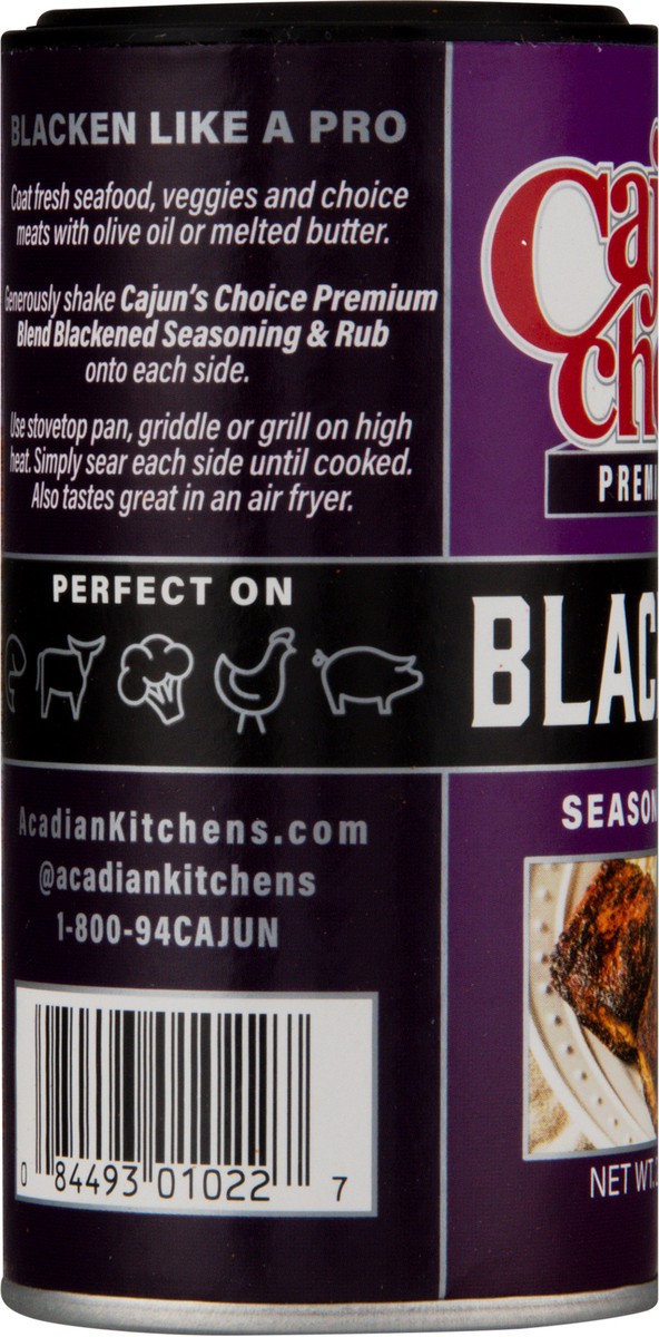 slide 7 of 9, Cajun's Choice Premium Blend Blackened Seasoning & Rub 2.75 oz, 2.75 oz