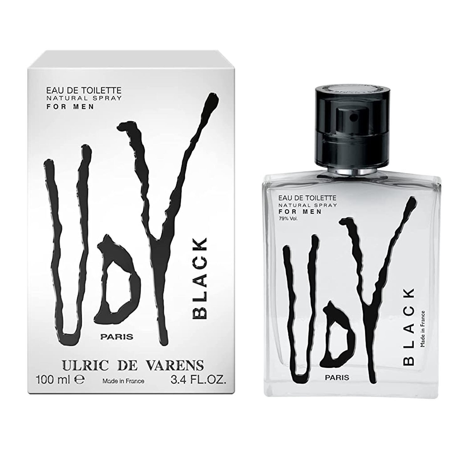 slide 1 of 1, Ulric De Varens Udv Black Eau De Toilette Spray For Women, 1 ct