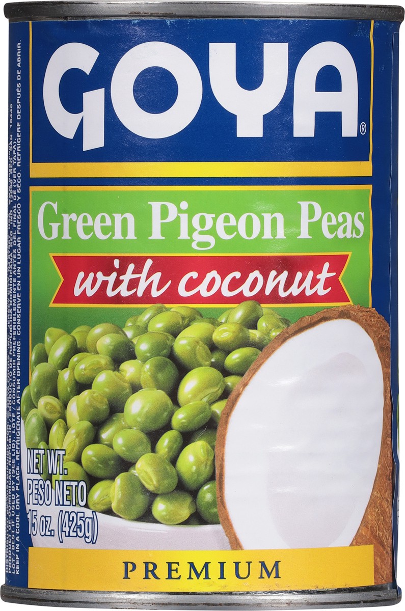 slide 14 of 14, Goya Green Pigeon Peas with Coconut 15 oz, 15 oz