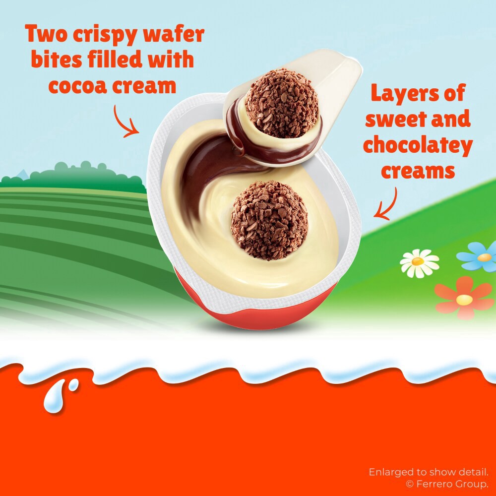 slide 4 of 6, Kinder Joy Treat +Toy 3 - 0.7 oz Eggs, 2.1 oz