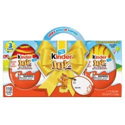 Kinder Joy Treat +Toy 3 - 0.7 oz Eggs