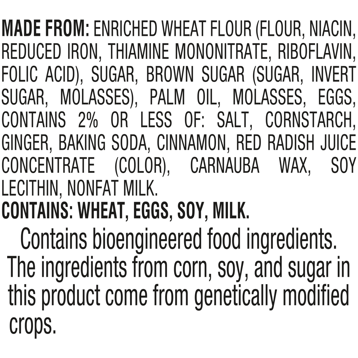 slide 4 of 5, Pepperidge Farm Gingerman Mini Holiday Cookies, 1.5 Oz Bag, 1.500 oz
