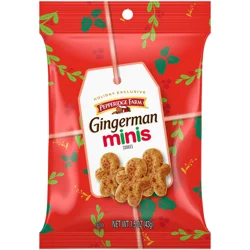 Pepperidge Farm Gingerman Mini Holiday Cookies, 1.5 Oz Bag