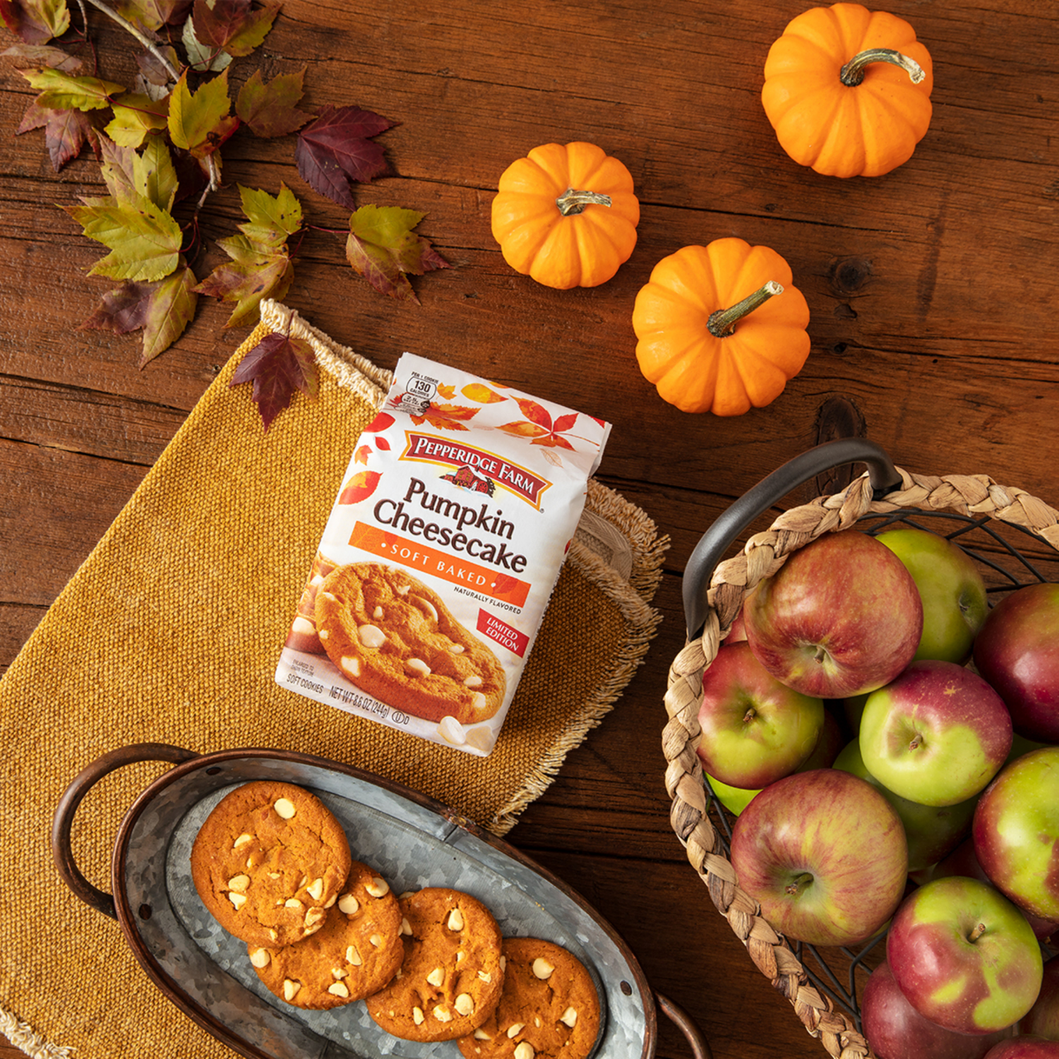 slide 4 of 6, Pepperidge Farm Strawberry Cheesecake Soft Baked Cookies, 8.600 oz