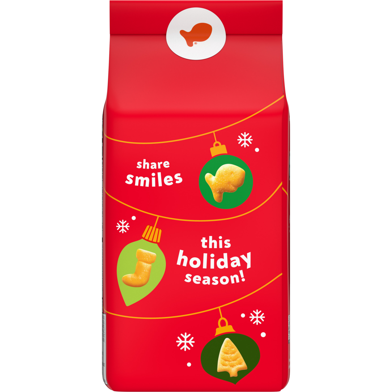 slide 2 of 4, Goldfish Holiday Shapes Cheddar Baked Snack Crackers, 6.600 oz
