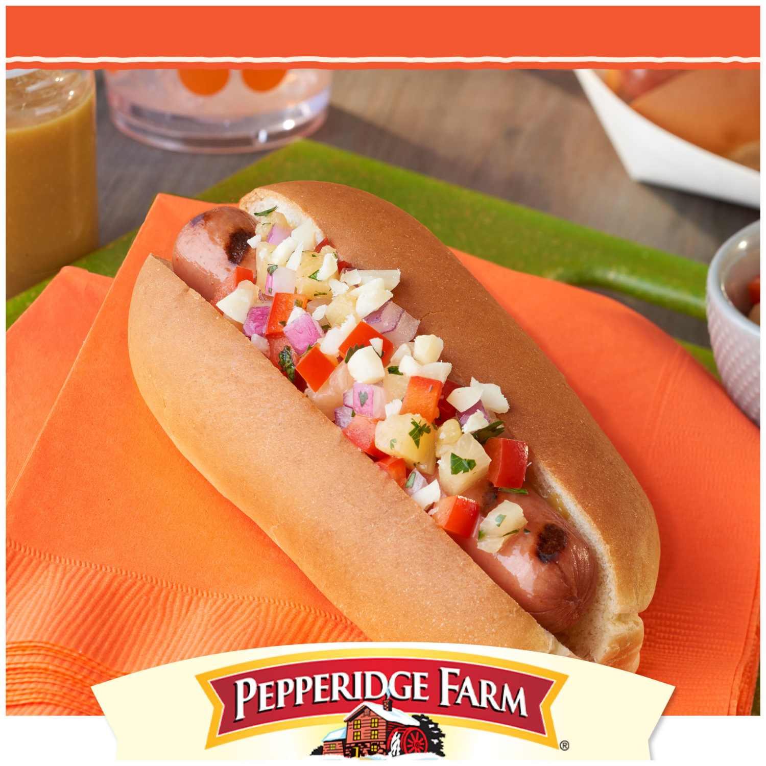 slide 5 of 7, Pepperidge Farm Top Sliced Sweet Hawaiian Hot Dog Buns, 14.000 oz