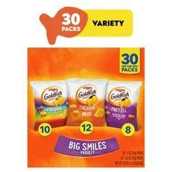 Goldfish Big Smiles Variety