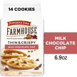 Pepperidge Farm Thin and Crispy Milk Chocolate Chip Cookies