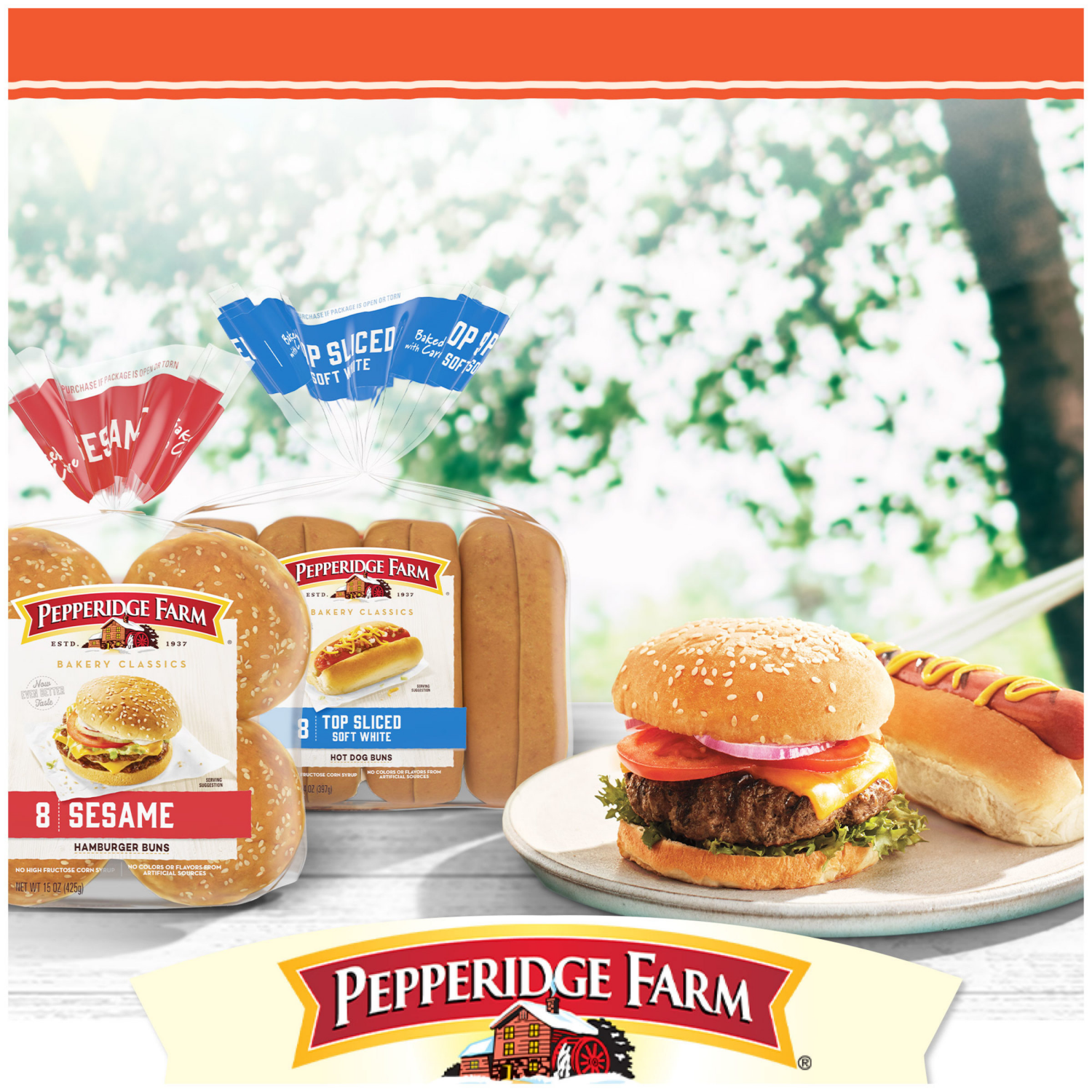 slide 2 of 5, Pepperidge Farm Sweet Hawaiian Hamburger Buns, 14.500 oz