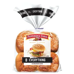 Pepperidge Farm Everything Hamburger Buns