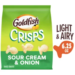 Goldfish Sour Cream and Onion Flavored Crisps
