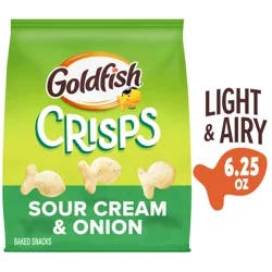 Goldfish Sour Cream and Onion Flavored Crisps
