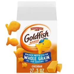 Goldfish Baked with Whole Grain Cheddar Crackers
