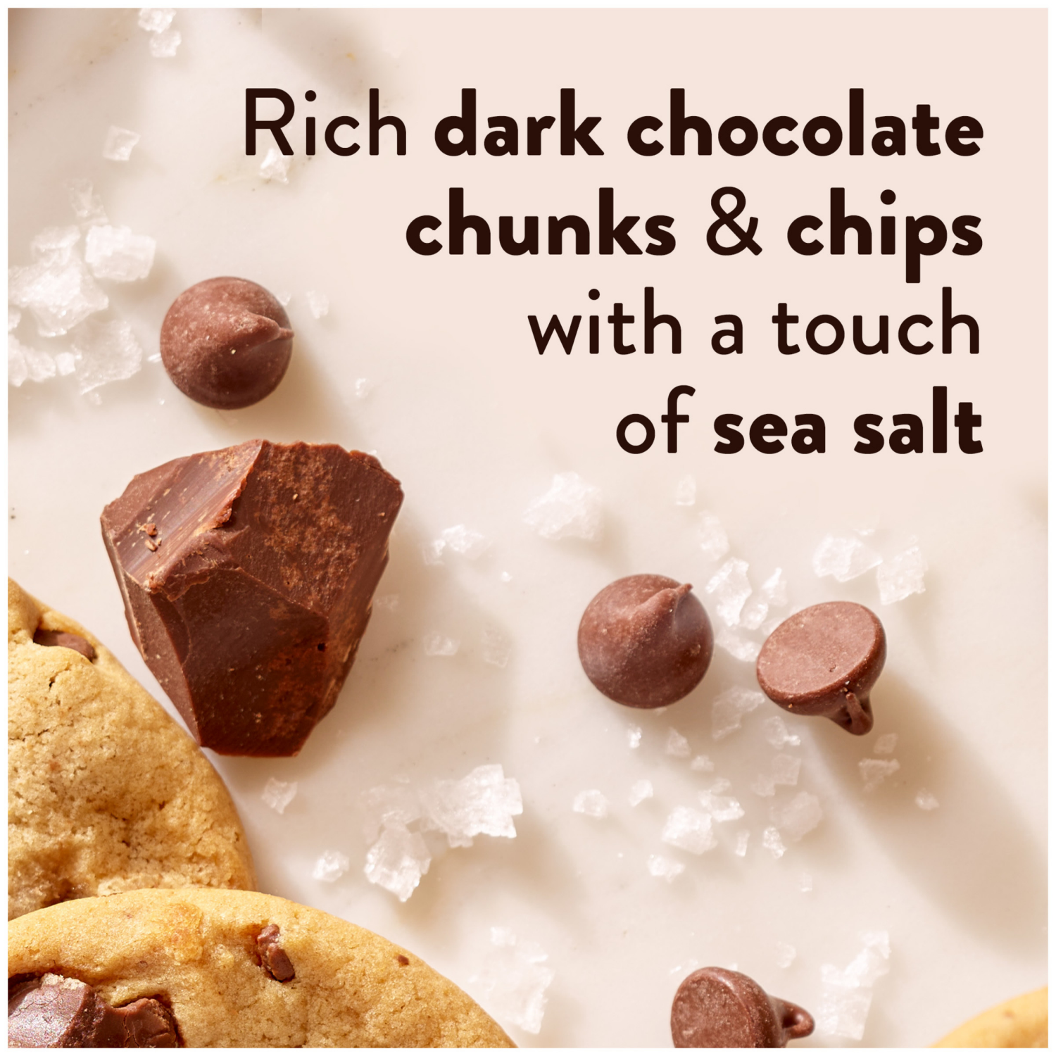 slide 7 of 8, Pepperidge Farm Soft Baked Newport Dark Chocolate Cookies with Sea Salt, 8.600 oz
