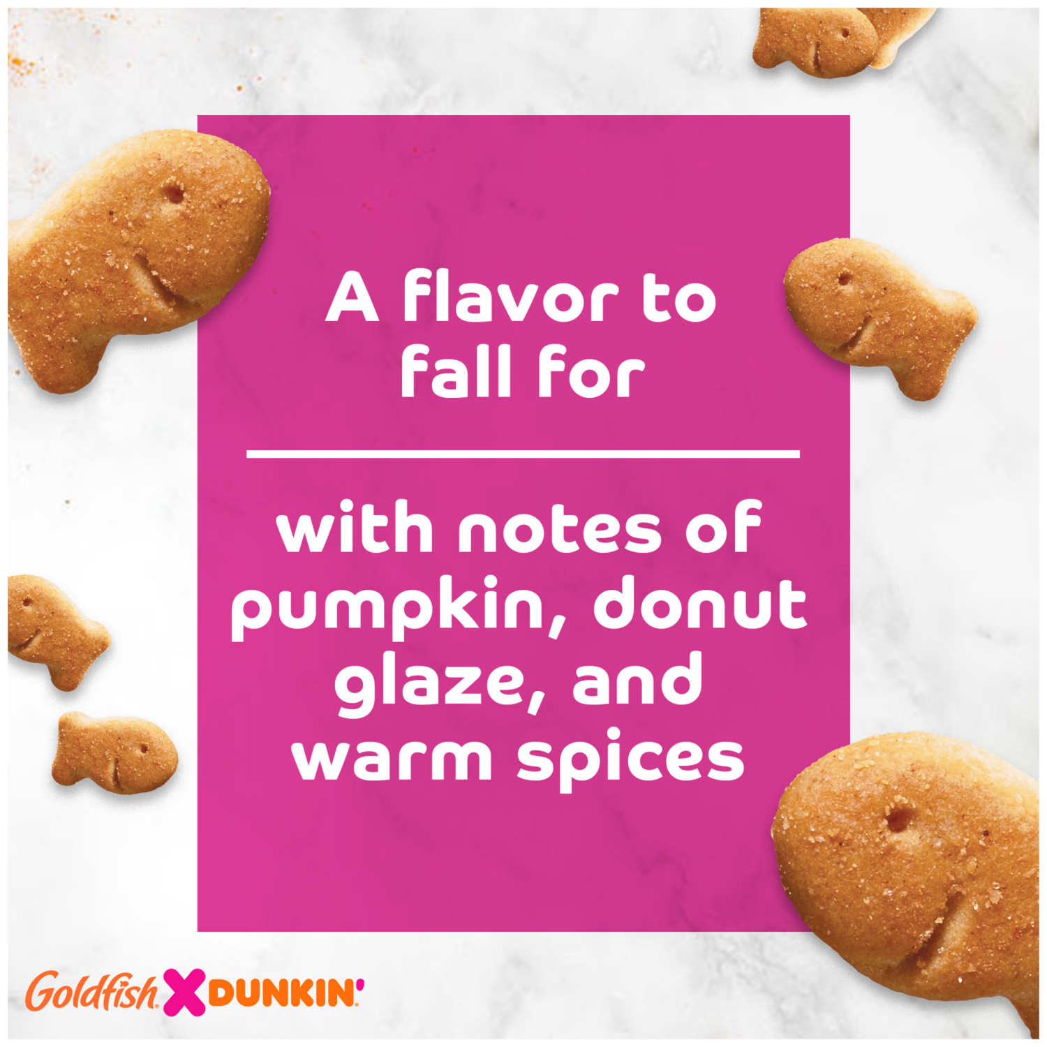 slide 5 of 7, Goldfish Dunkin’™ Pumpkin Spice Graham Crackers, 6.1 oz. bag, 6.100 oz