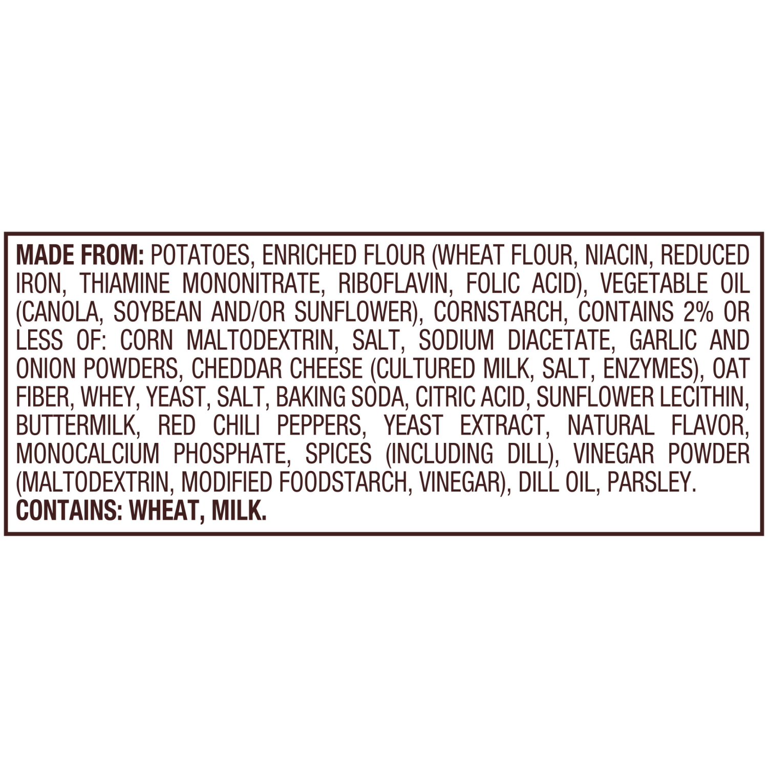 slide 4 of 4, Pepperidge Farm Goldfish Crisps Spicy Dill Pickle Flavored Baked Chip Crackers, 6.25 Oz Bag, 6.25 oz