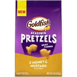 Pepperidge Farm Goldfish Honey Mustard Seasoned Pretzels, 8 Oz