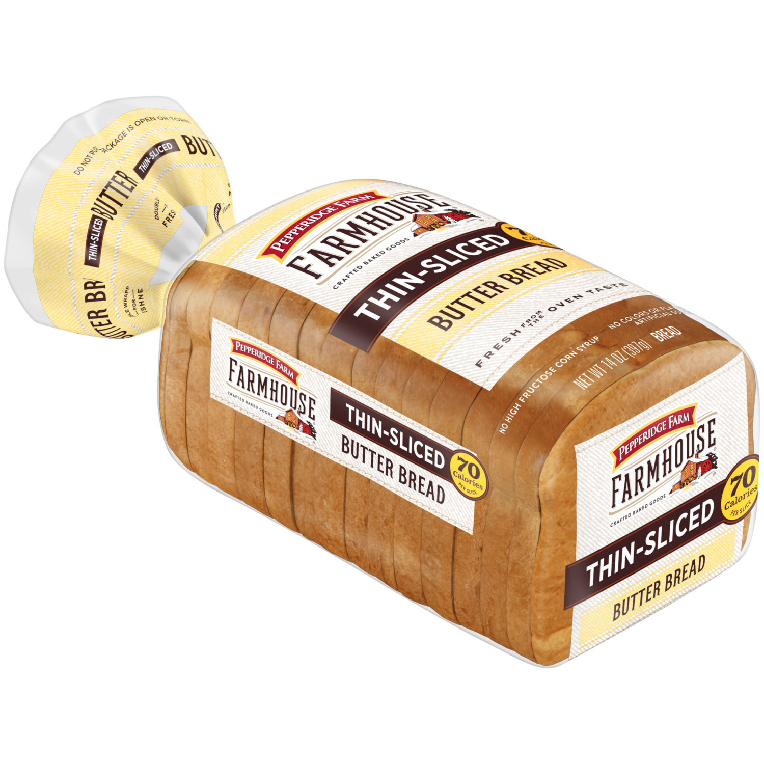 slide 4 of 5, Pep Farm Thin Slice Butter Bread, 14 oz