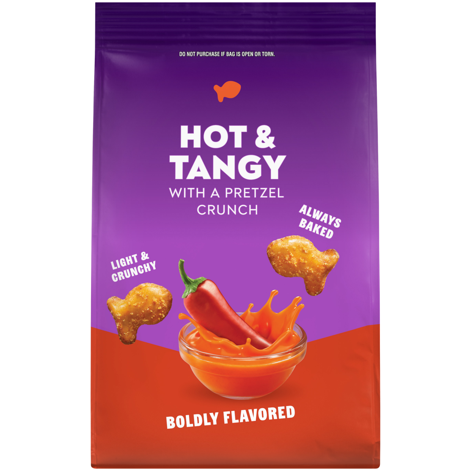 slide 2 of 5, Pepperidge Farm Goldfish Hot Buffalo Seasoned Pretzels, 8 Oz, 8 oz