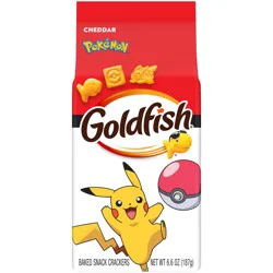 Pepperidge Farm Goldfish Pokémon Cheddar Cheese Crackers, 6.6 Oz