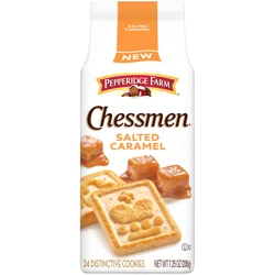 Pepperidge Farm Chessmen Salted Caramel Cookies 7.25 oz Bag