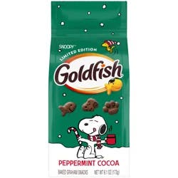 Goldfish Snoopy™ Peppermint Cocoa Graham Crackers, 6.1 Oz Bag