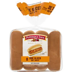 Pepperidge Farm Side Sliced Hot Dog Buns
