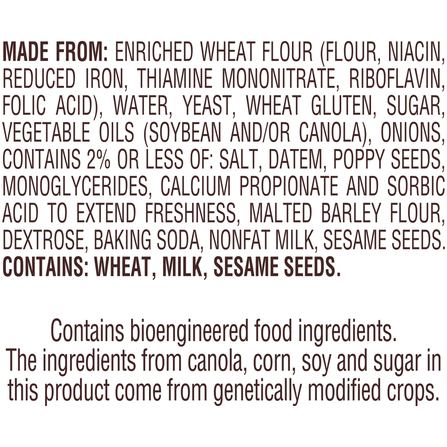 slide 2 of 7, Pepperidge Farm Onion with Poppy Seeds Hamburger Buns, 15 oz