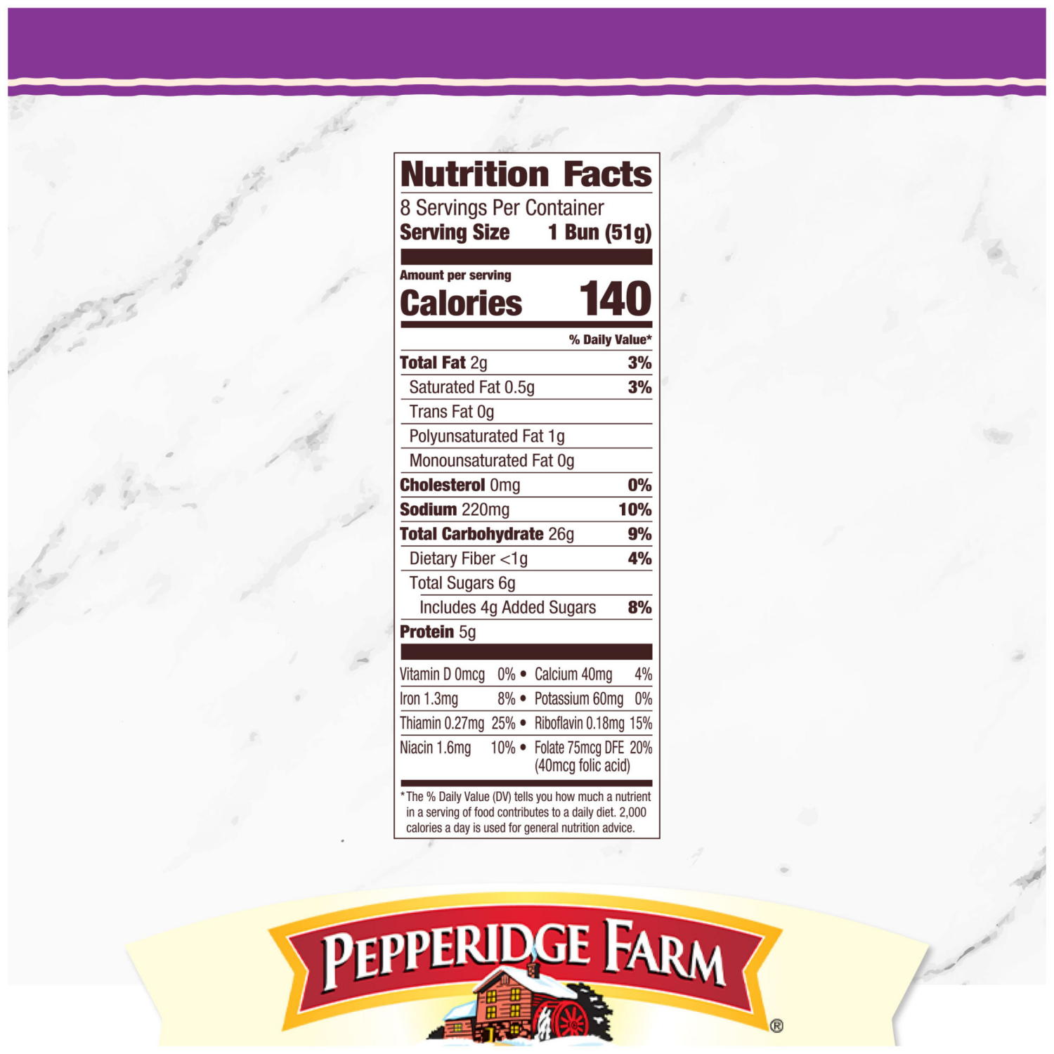 slide 5 of 5, Pepperidge Farm Soft White Hamburger Buns, 14.500 oz