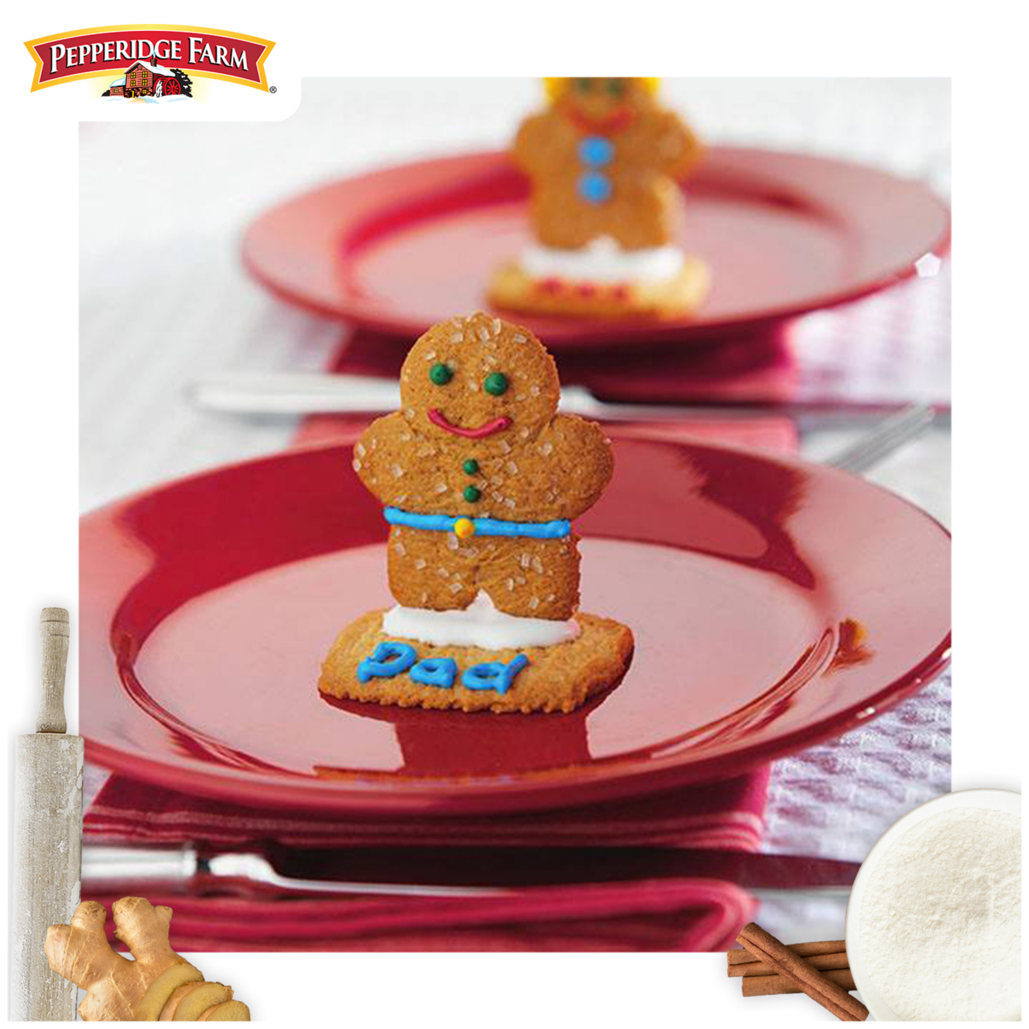 slide 6 of 7, Pepperidge Farm Gingerman Cookies, 5.000 oz