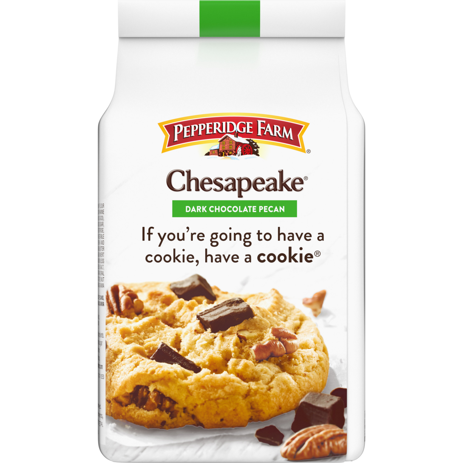 slide 4 of 7, Pepperidge Farm Crispy Dark Chocolate Pecan Cookies, 7.200 oz