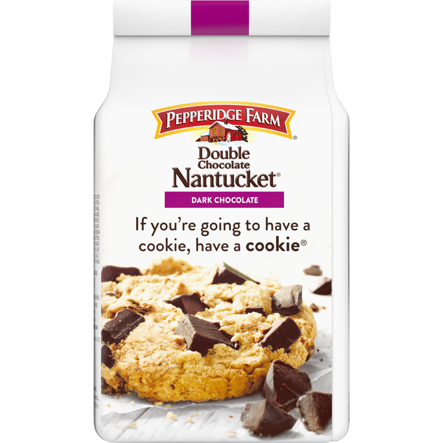 slide 2 of 5, Pepperidge Farm Crispy Double Dark Chocolate Chunk Cookies, 7.750 oz