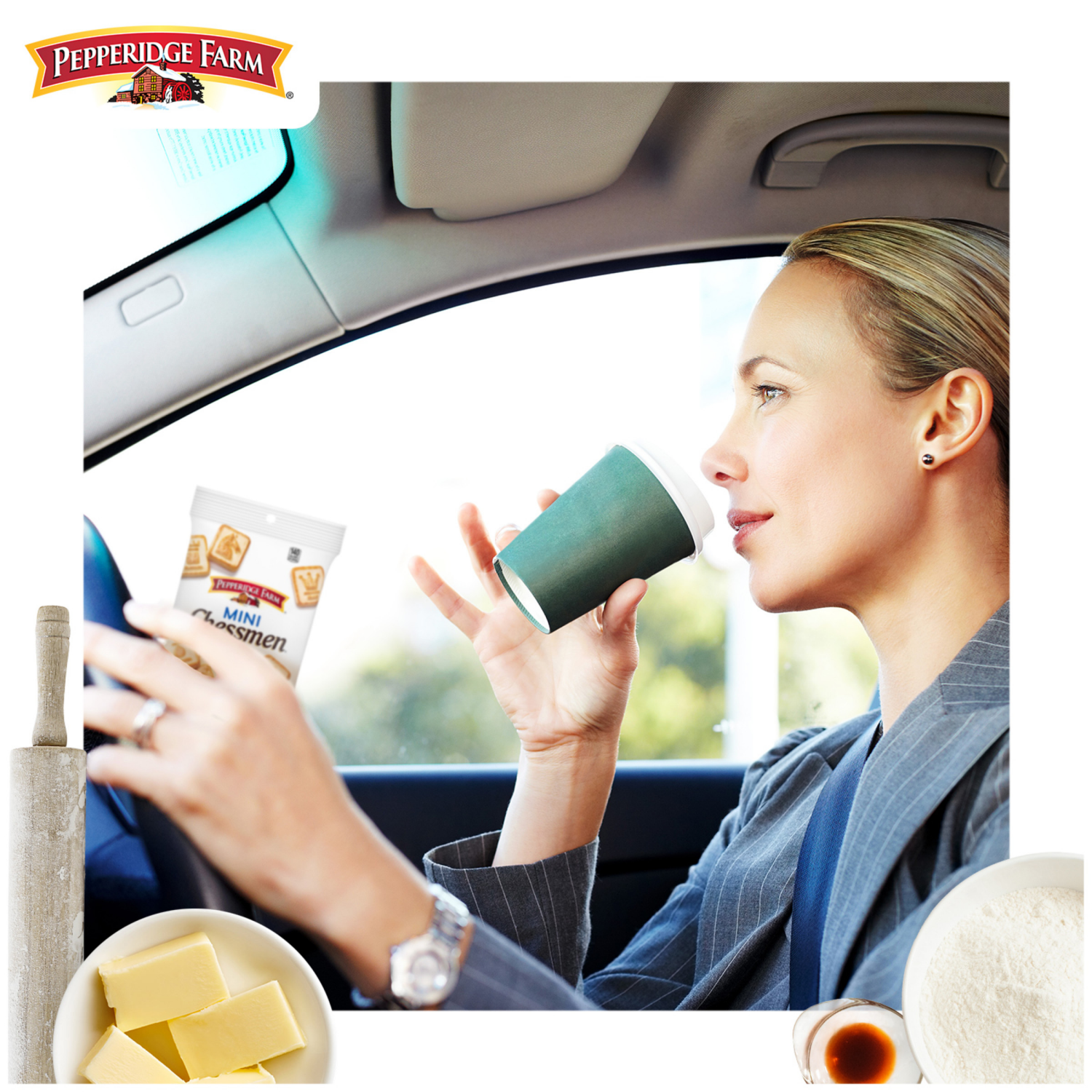 slide 3 of 7, Pepperidge Farm Mini Butter Cookies, 2.250 oz