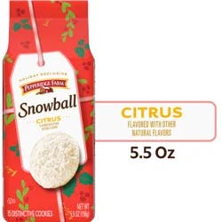 Pepperidge Farm Snowball Citrus Flavored Cookies