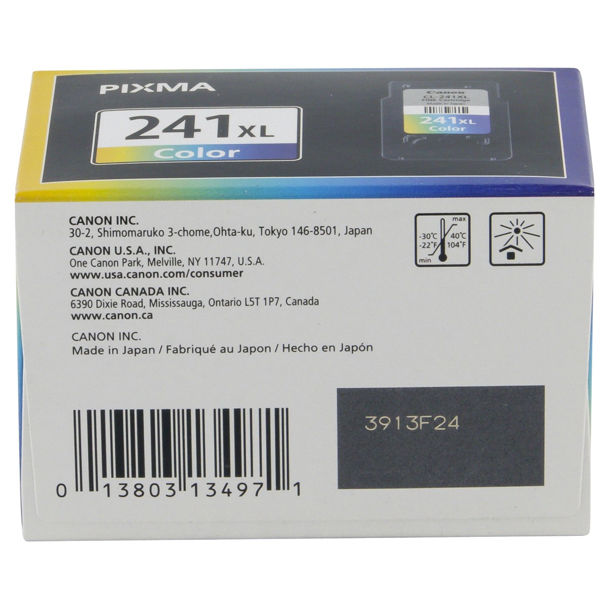 slide 4 of 5, Canon 241XL Single Ink Cartridge - Tri-color (5208B004), 1 ct