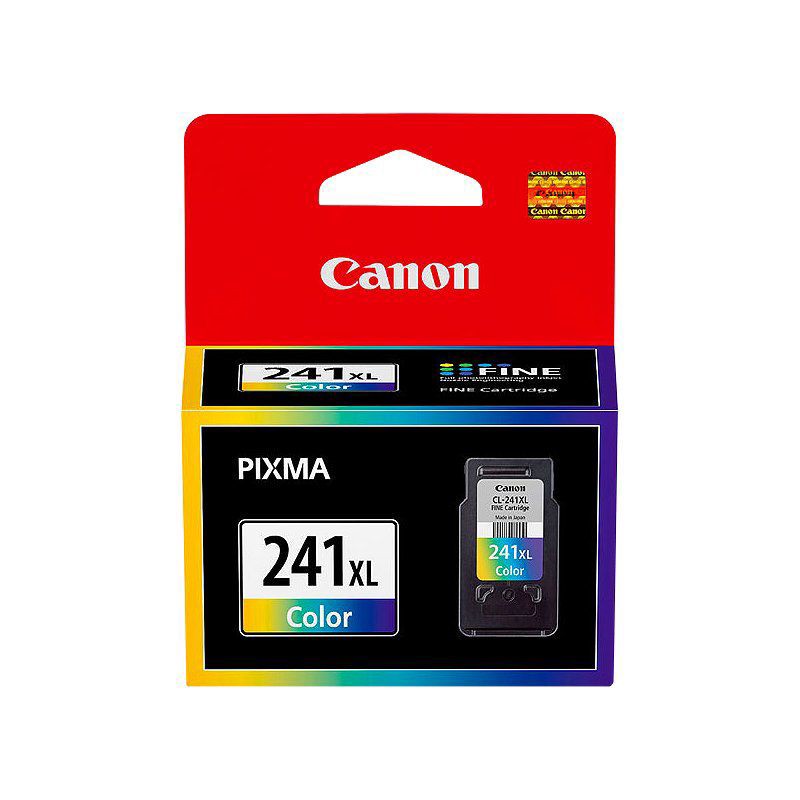 slide 1 of 5, Canon 241XL Single Ink Cartridge - Tri-color (5208B004), 1 ct