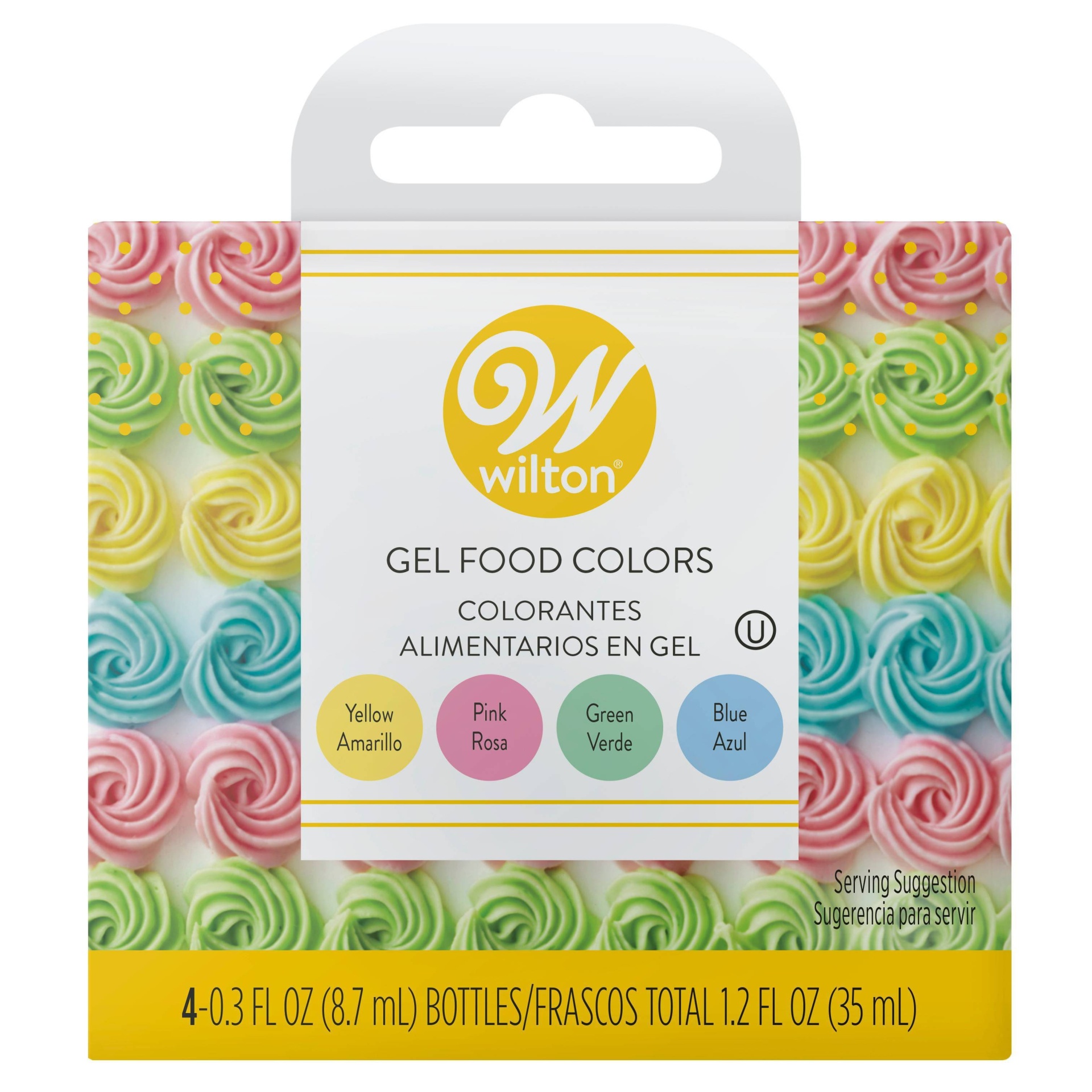 slide 1 of 3, Wilton Gel Icing Decorating Set - 1.2 floz/, 4 ct