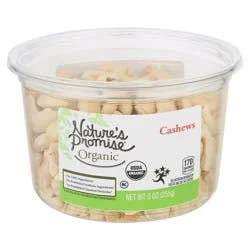 Nature's Promise Organic Cashews Raw