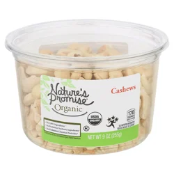 Nature's Promise Organic Cashews Raw