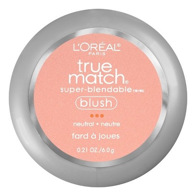 slide 1 of 3, L'Oréal True Match Blush N1-2 Precious Peach, 21 oz