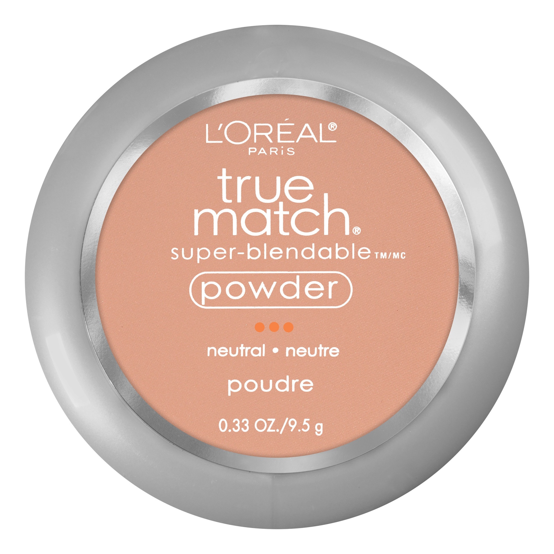 slide 1 of 4, L'Oreal Paris True Match Makeup Super Blendable Oil-Free Pressed Powder - N5 True Beige - 0.33oz, 1 ct