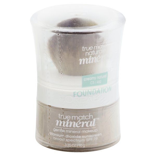 slide 1 of 5, L'Oréal True Match Naturale Foundation 462 Creamy Natural, 0.35 oz