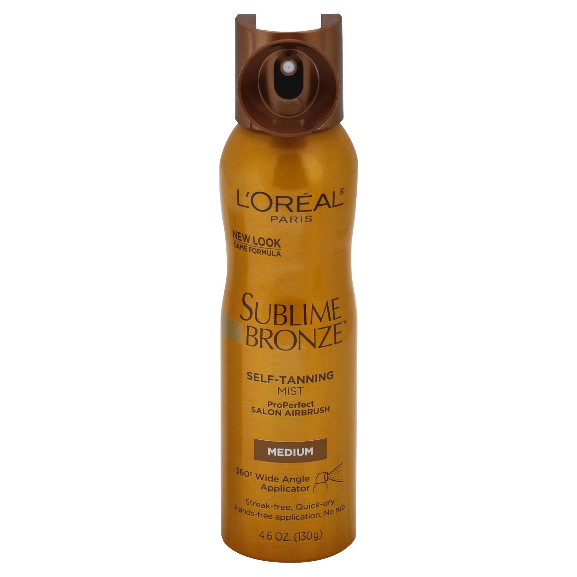 slide 1 of 6, L'Oréal Sublime Bronze Self-Tanning Mist - Medium, 4.6 fl oz
