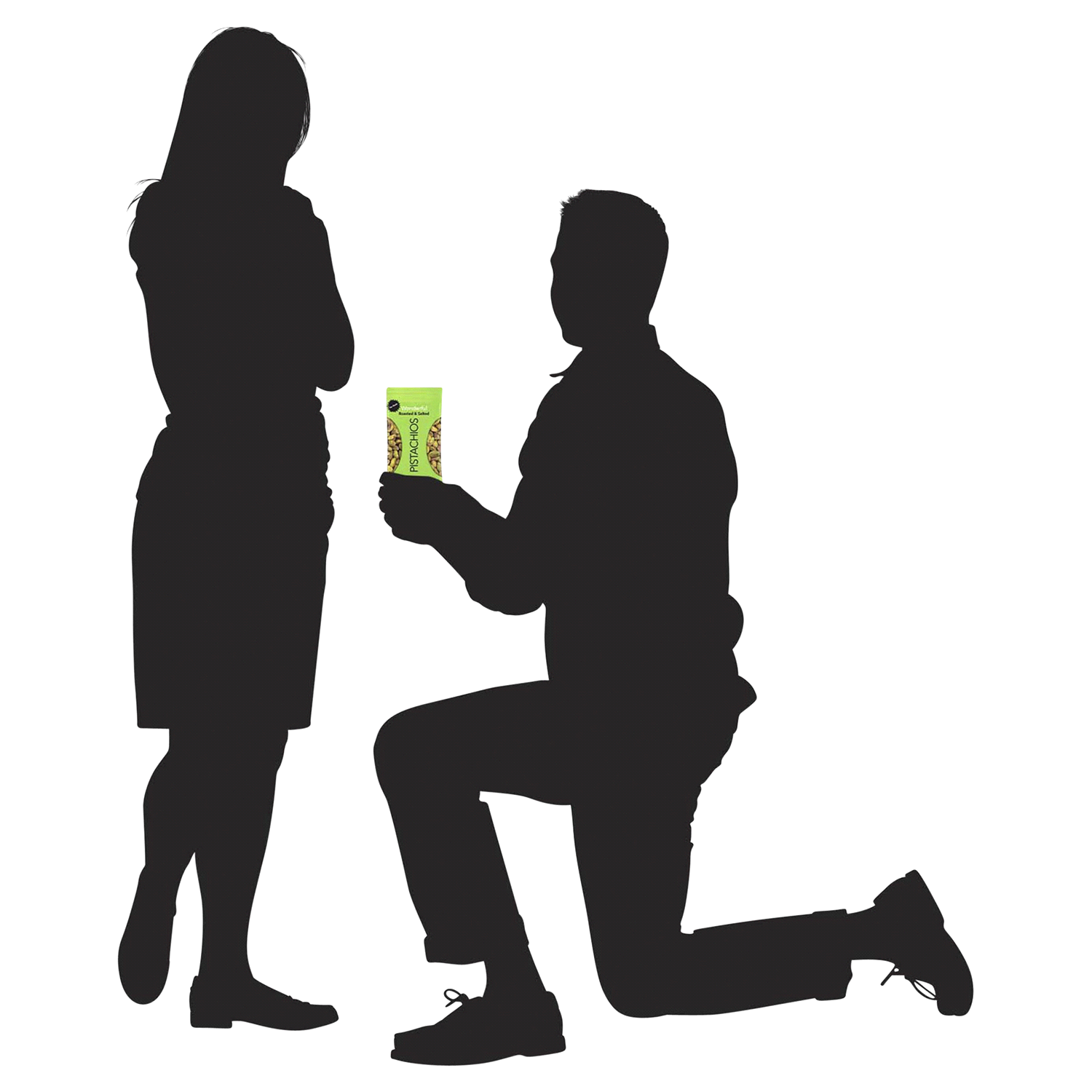 slide 2 of 2, Wonderful Pistachios, No Shells Roasted & Salted Nuts, 2.5 Ounce Bag, 2.5 oz