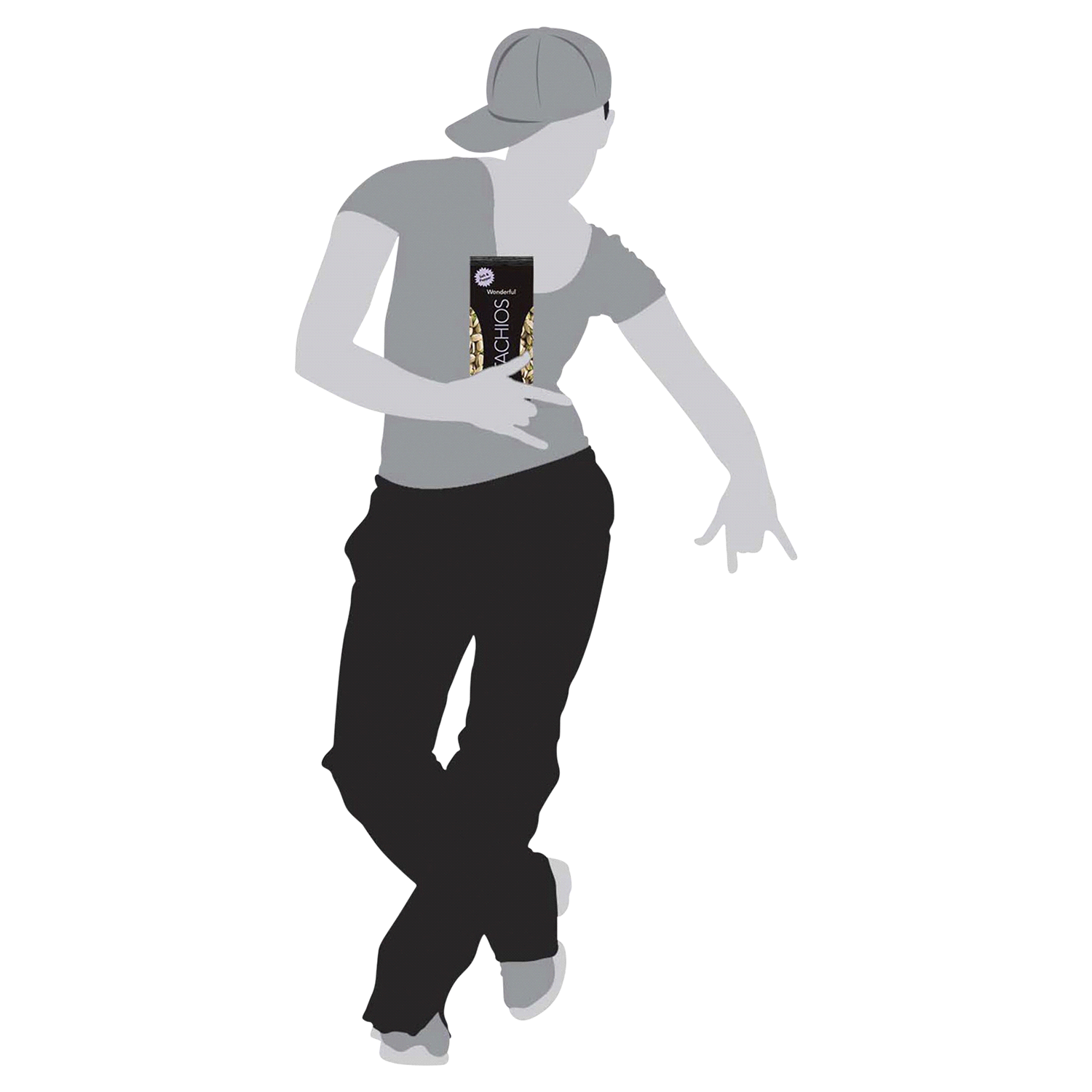 slide 2 of 2, Wonderful Pistachios, In Shell Salt & Pepper Flavored Nuts, 14 Ounce Bag, 14 oz