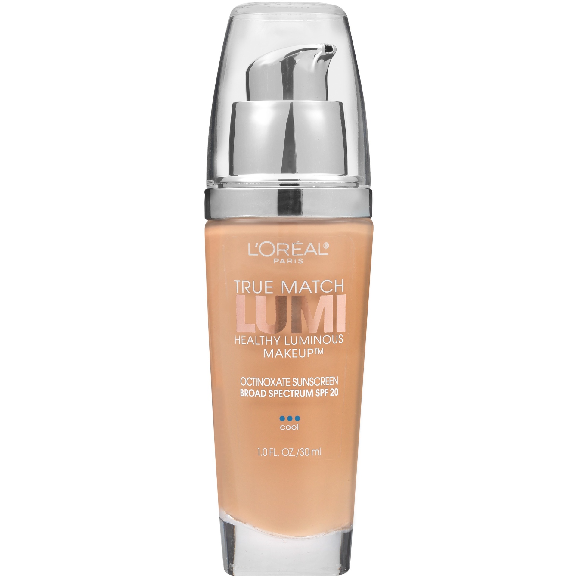 slide 1 of 5, L'Oréal Paris True Match Lumi Makeup C4 Shell Beige, 1 fl oz