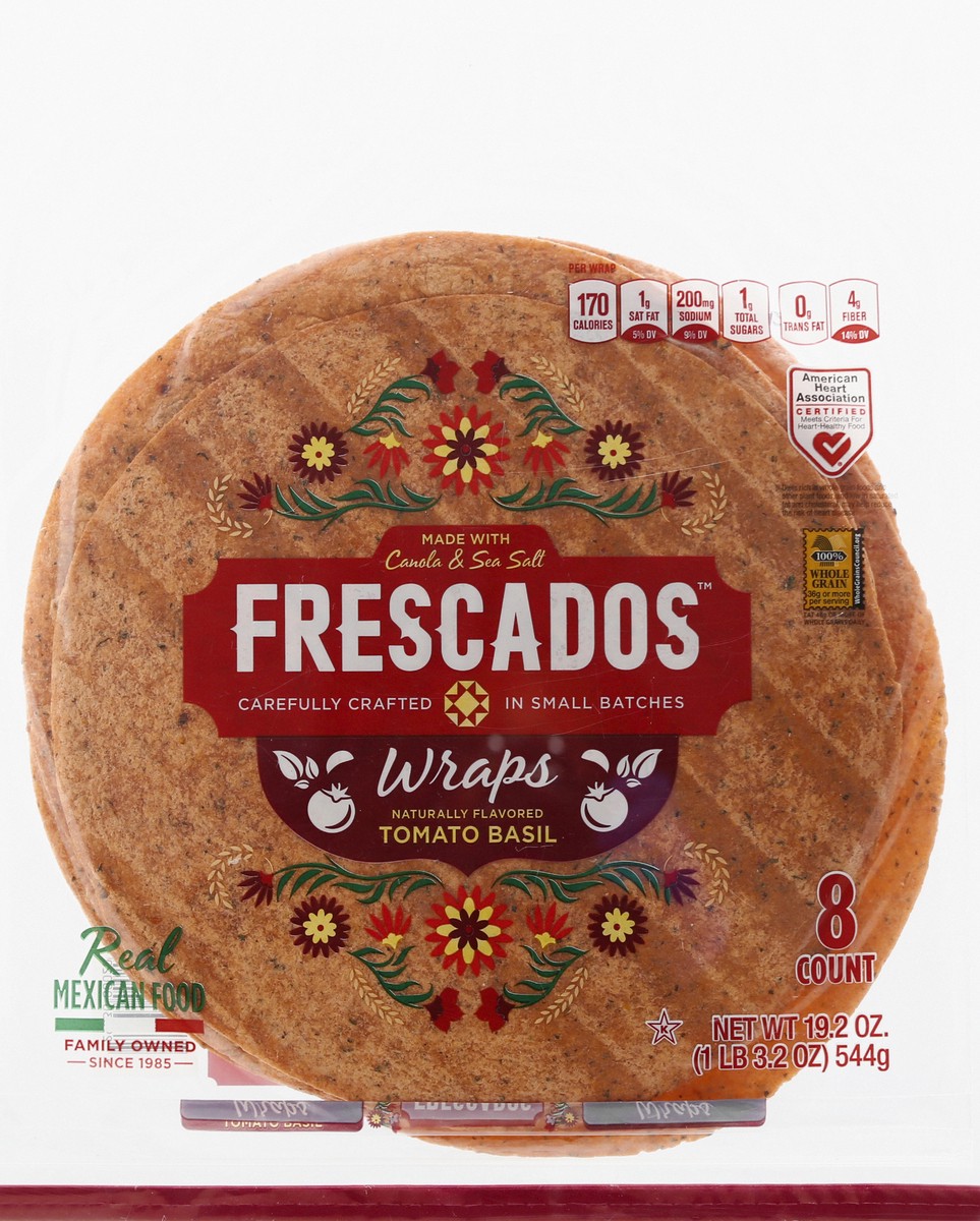 slide 8 of 10, Frescados Wraps, 19.2 oz