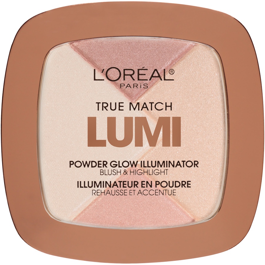 slide 1 of 5, L'Oréal True Match Lumi Powder Glow Illuminator N202 Rose, 0.31 oz