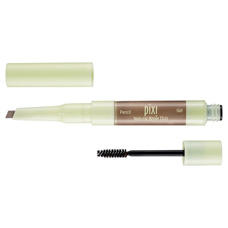 slide 1 of 3, Pixi By Petra Natural Brow Duo - Brown - 0.087 fl oz, 0.087 fl oz